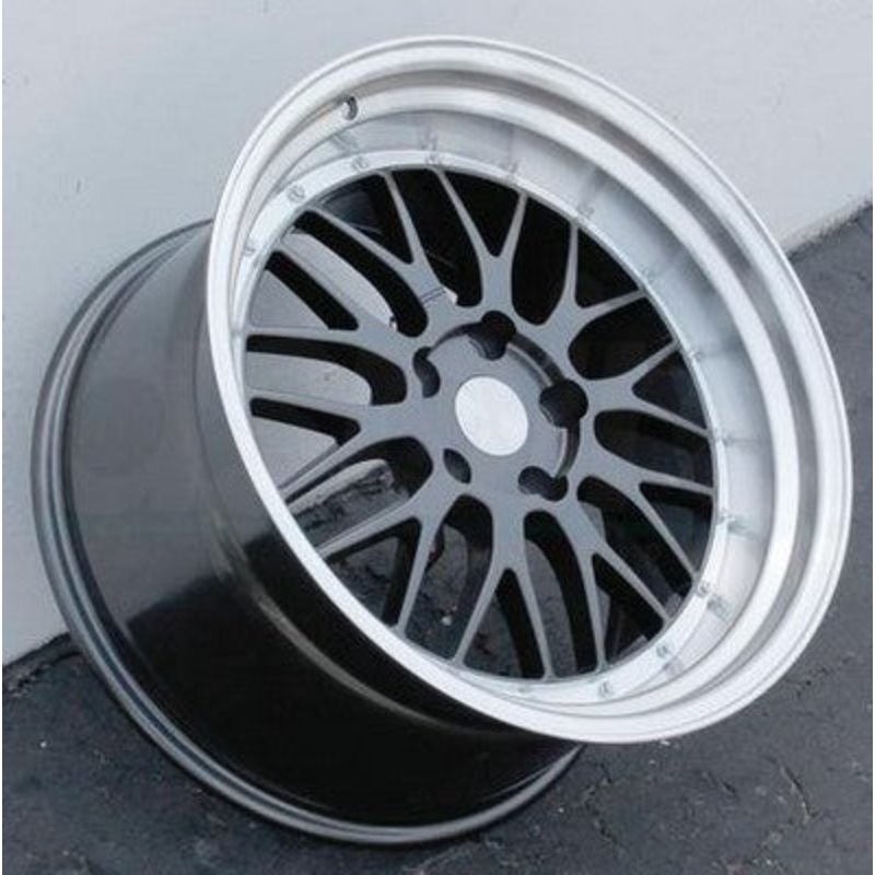 ESR Wheels 18X9.5 5X114.3 +35 72.56 GUNMETAL MACHINE LIP SR05