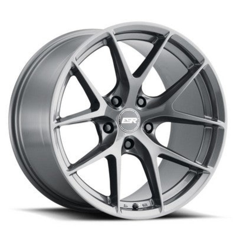 ESR Wheels 18×9.5 5X120 (CUSTOM DRILL) +35 72.56 GLOSS GRAPHITE RF2