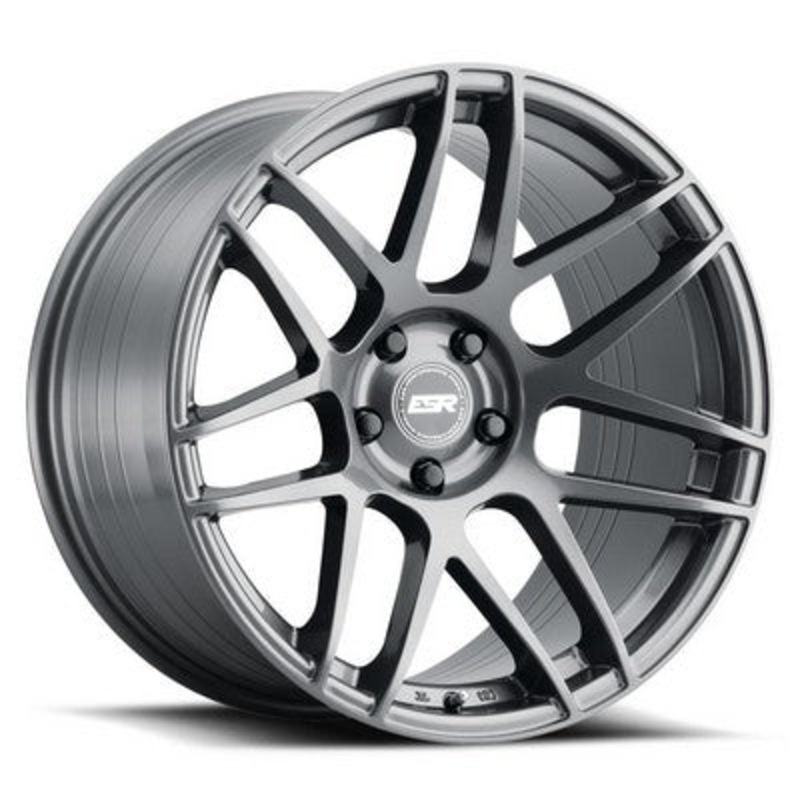 ESR Wheels RF1 Gloss Graphite 18×9.5 5X114.3 et35 cb72.6