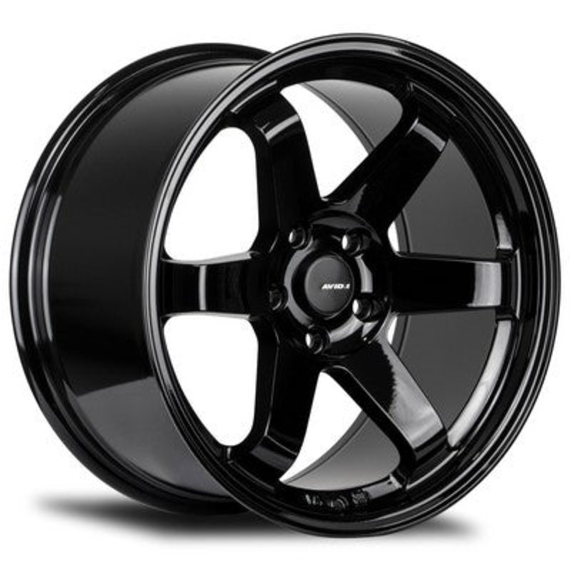 Avid 1 Wheels AV-06 Gloss Black 18×10.5 5×114.3 et22 cb73.1