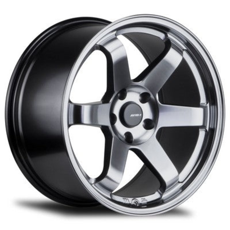 Avid 1 Wheels AV-06 HYPER BLACK 18×8.5 5×114.3 et35 cb73.1