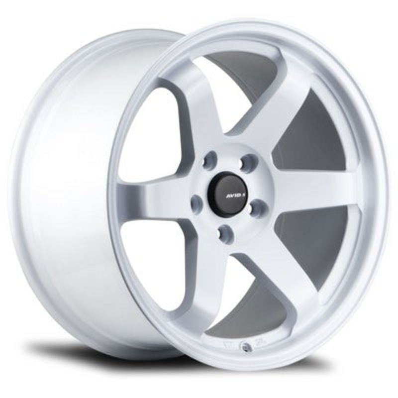Avid 1 Wheels AV-06 WHITE 18×9.5 5×114.3 et38 cb73.1