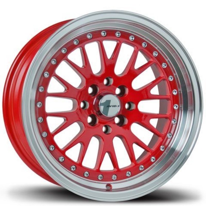 Avid 1 Wheels AV-12 RED 16×8 4×100/4×114.3 et25 cb73.1