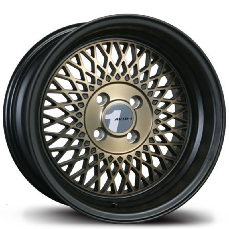 Avid 1 Wheels AV-18 Bronze 15×8 4×100 et25 cb73.1