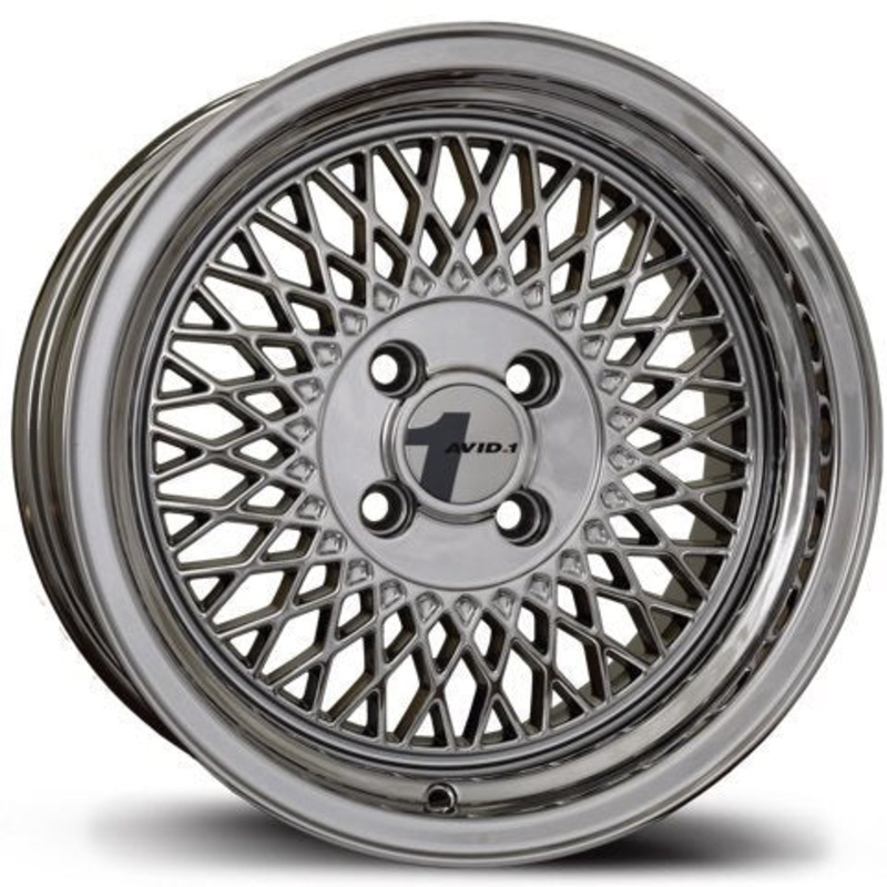 Avid 1 Wheels AV-18 CHROME PVD 15×8.5 4×100 et15 cb73.1