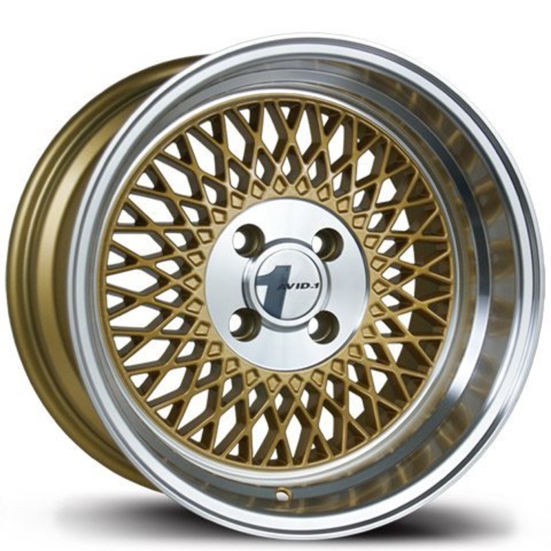 Avid 1 Wheels AV-18 GOLD 15×8 4×100 et25 cb73.1