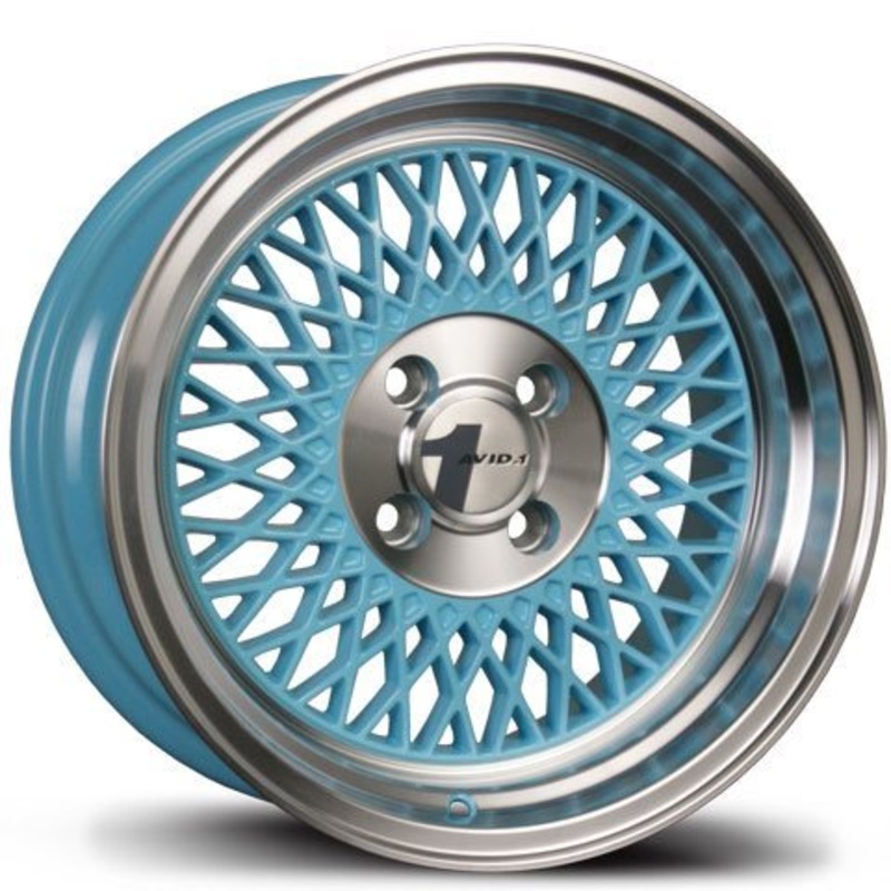 Avid 1 Wheels AV-18 TIFFANY BLUE 15×8.5 4×100 et15 cb73.1