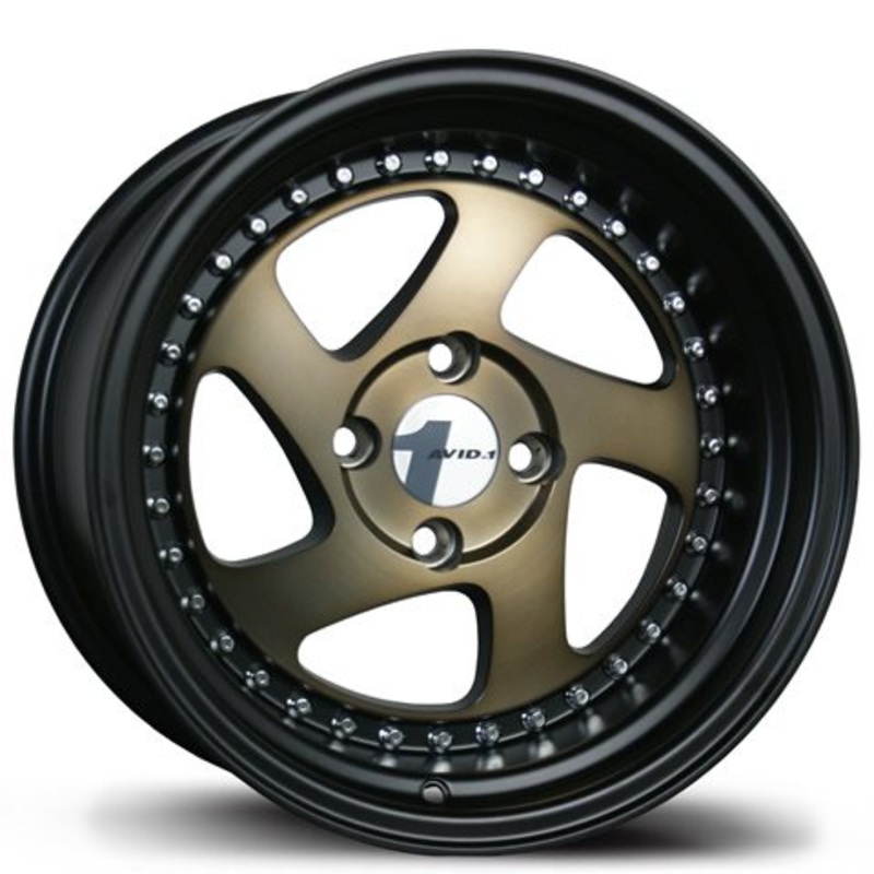 Avid 1 Wheels AV-19 Bronze 15×8.5 4×100 et17 cb73.1