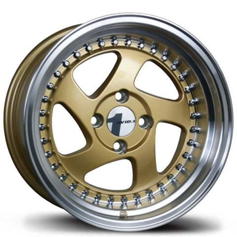 Avid 1 Wheels AV-19 GOLD 15×8 4×100 et25 cb73.1