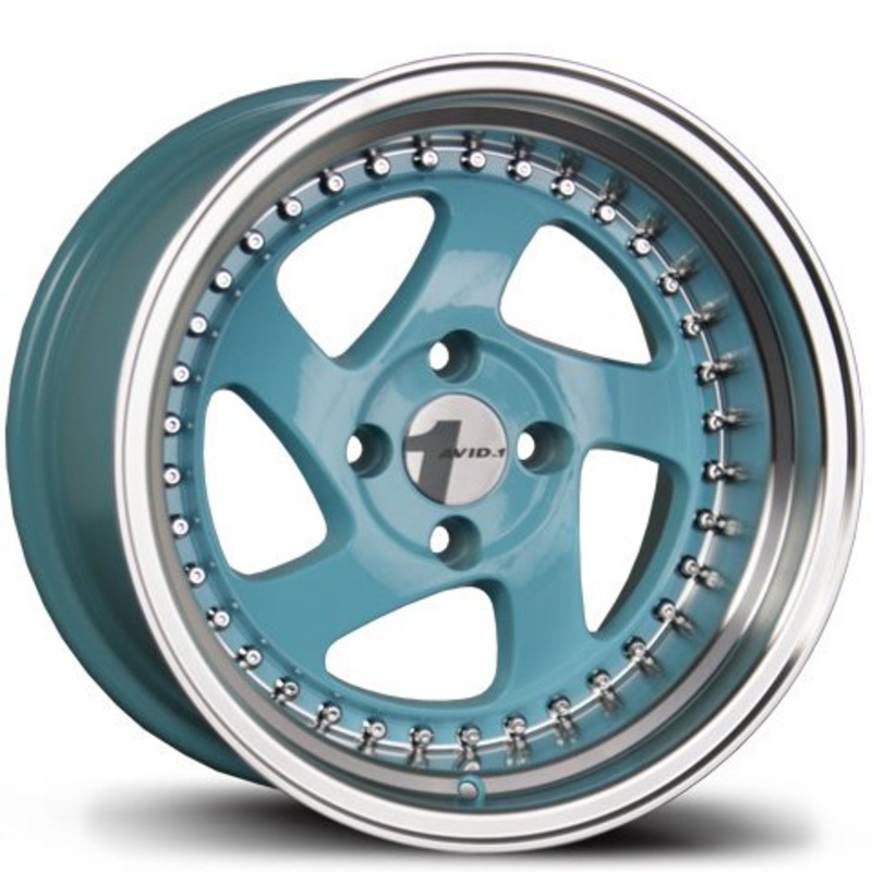 Avid 1 Wheels AV-19 TIFFANY BLUE 15×8.5 4×100 et17 cb73.1