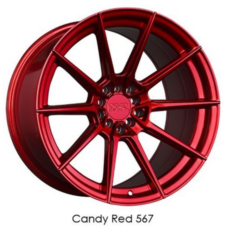 XXR Wheels 567 Candy Red 18×9.5 5×100 5×114.3 et20 cb73.1