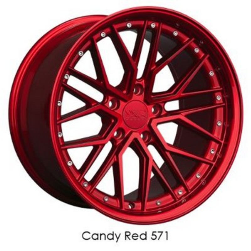 XXR Wheels 571 Candy Red 18×8.5 5×112  et35 cb73.1