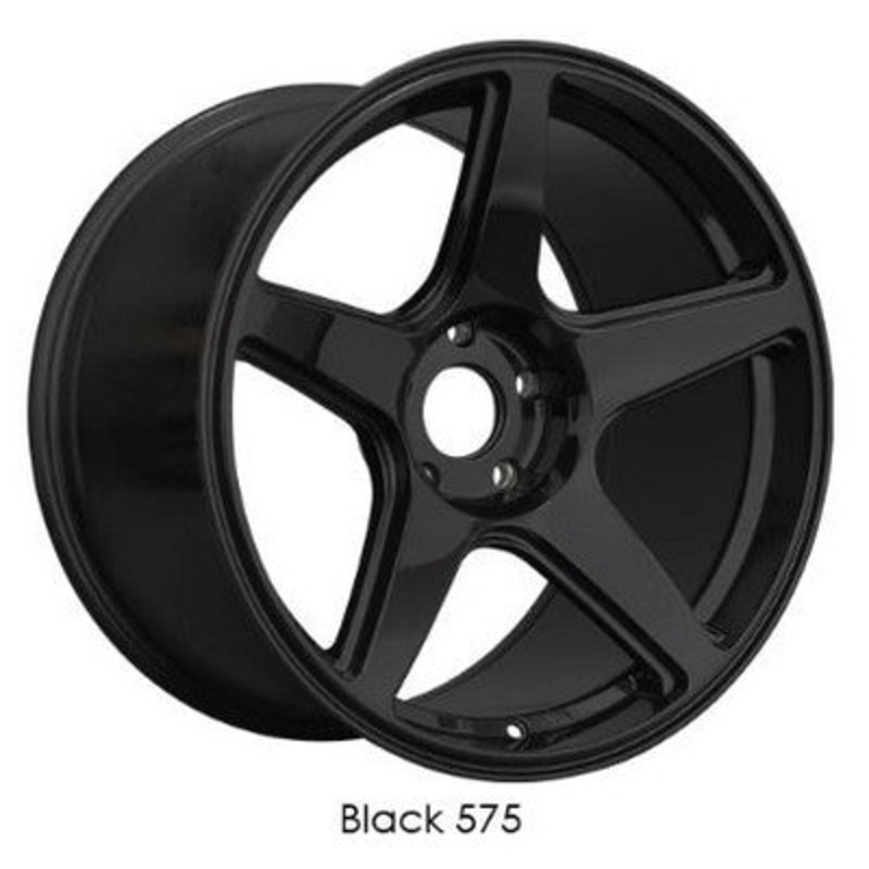 XXR Wheels 575 Black 18×8.5 5×108  et35 cb73.1