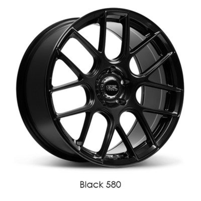 XXR Wheels 580 Black 19×9 5×120  et35 cb73.1