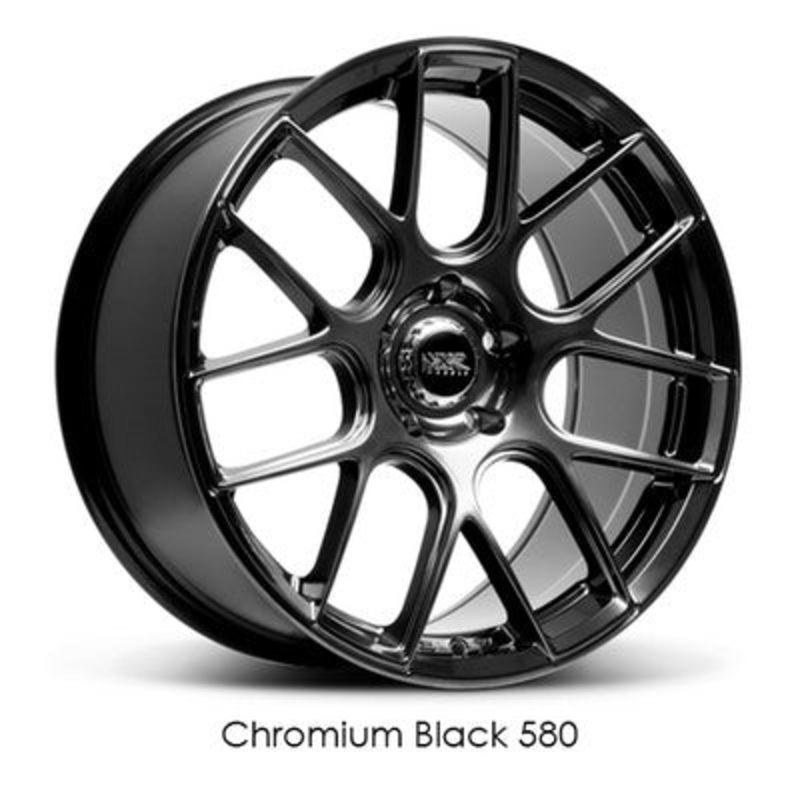 XXR Wheels 580 Chromium Black 19×9 5×120  et35 cb73.1