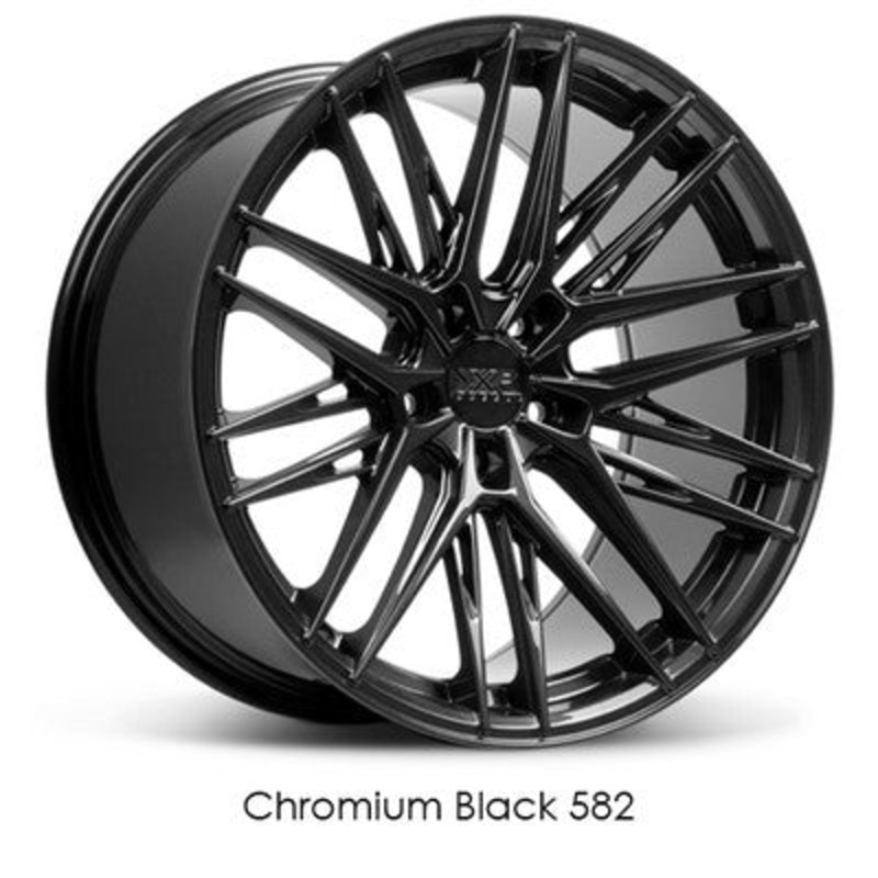 XXR Wheels 582 Chromium Black 18×9.5 5×114.3  et35 cb73.1