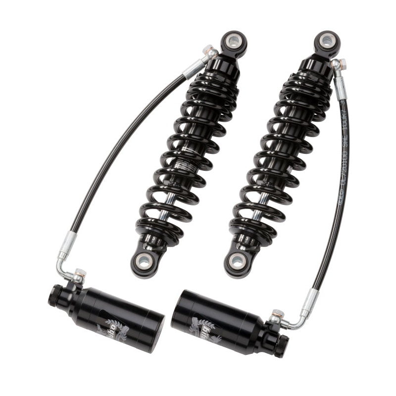 Bitubo Wmm Twinshocks, Adjustable: Spring Preload,Rebound,Compression Length 306mm, Dark Edition