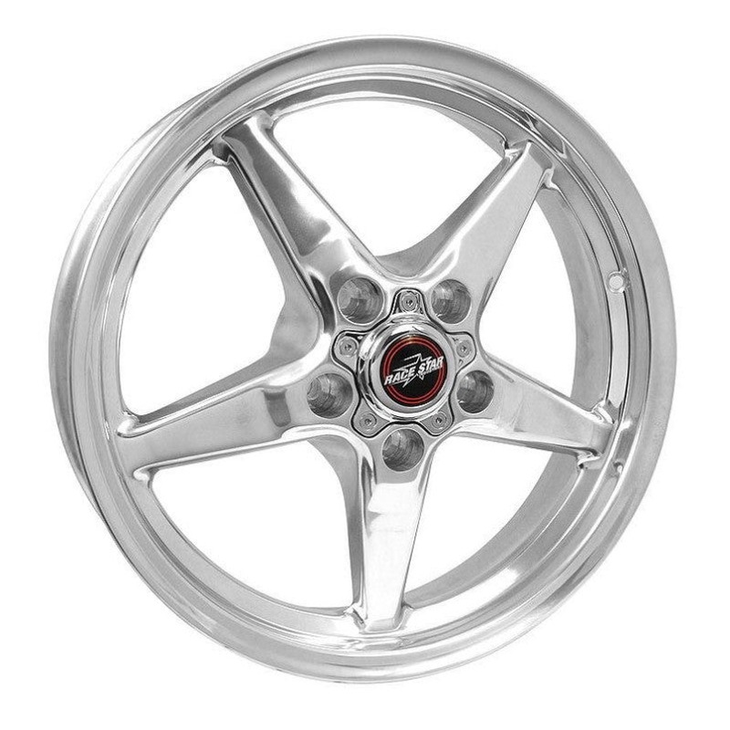 Race Star 92 Drag Star 17×4.50 5×4.75bc 2.25bs Direct Drill Polished Wheel