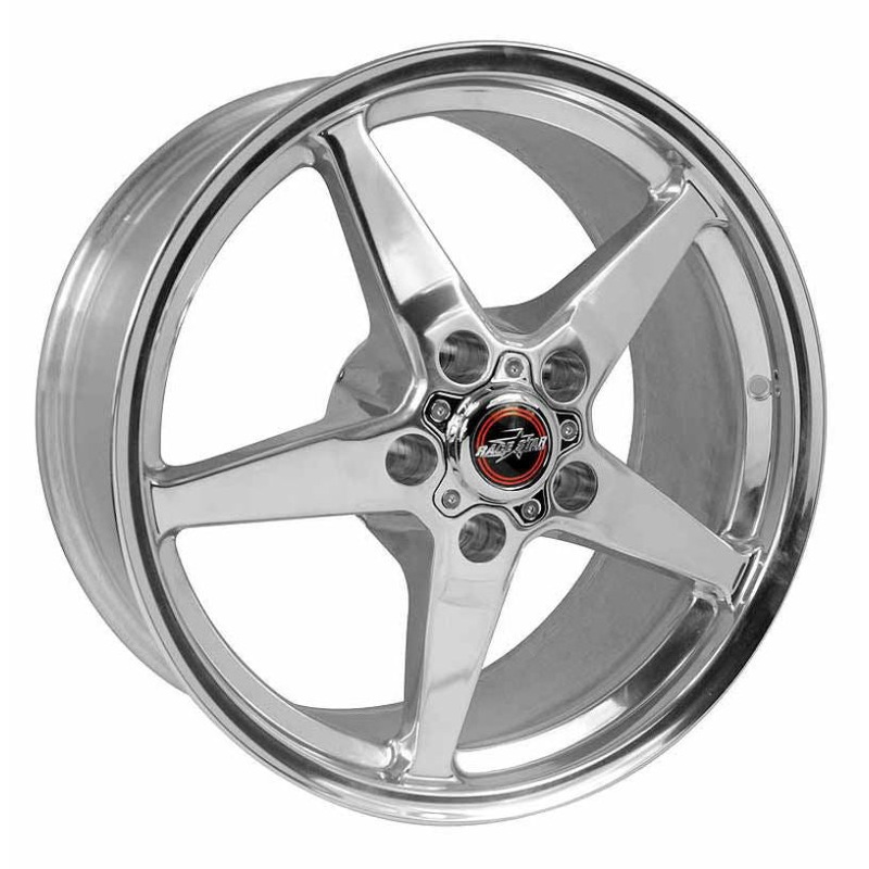 Race Star 92 Drag Star 17×9.50 5×5.00bc 5.25bs Direct Drill Polished Wheel