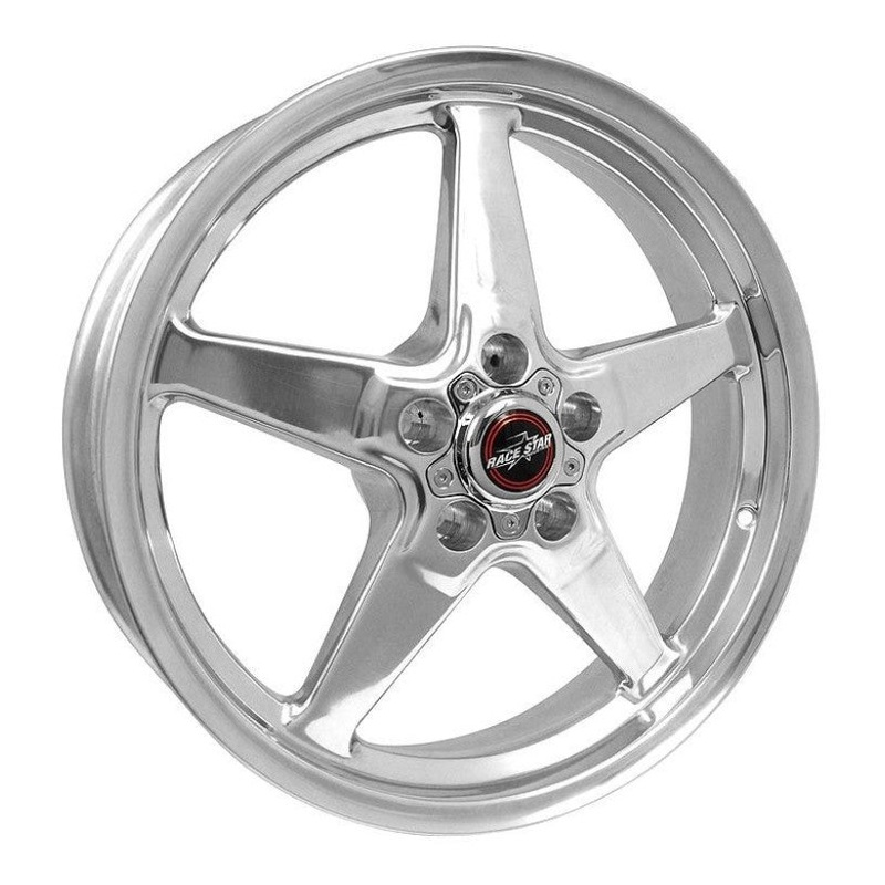 Race Star 92 Drag Star 18×5 5x115bs 2.125bc Direct Drill Polished Wheel