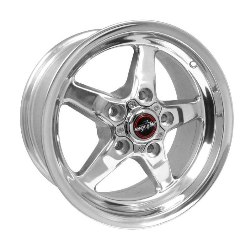 Race Star 92 Drag Star 15×8.00 5×4.50bc 5.25bs Direct Drill Polished Wheel