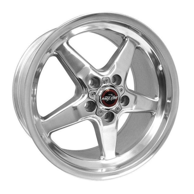 Race Star 92 Drag Star 17×10.50 5×4.75bc 7.00bs Direct Drill Polished Wheel