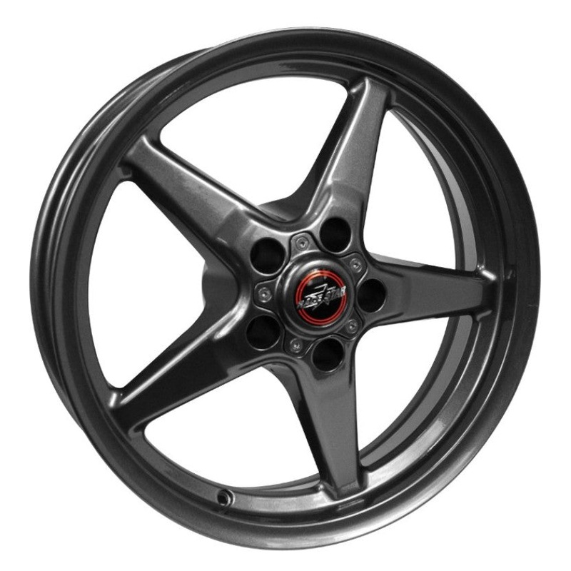 Race Star 92 Drag Star Bracket Racer 17×7 5×4.50bc 4.25bs Metallic Gray Wheel