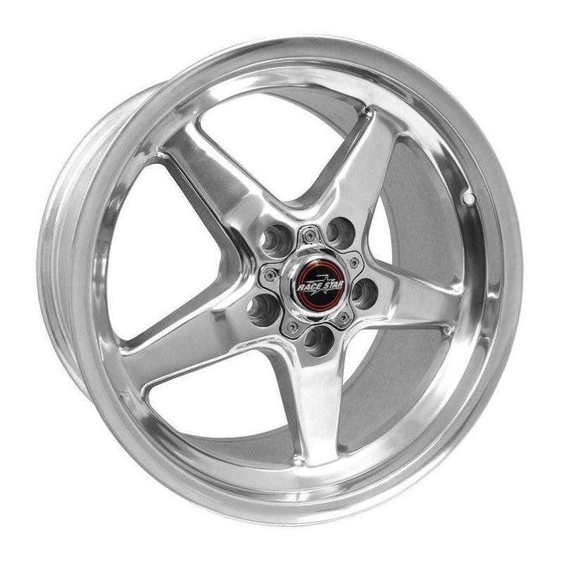 Race Star 92 Drag Star 17×10.50 5×4.50bc 7.63bs Direct Drill Polished Wheel