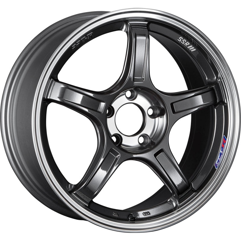 SSR GTX03 18×9.5 5×114.3 38mm Offset Gun Metallic Wheel