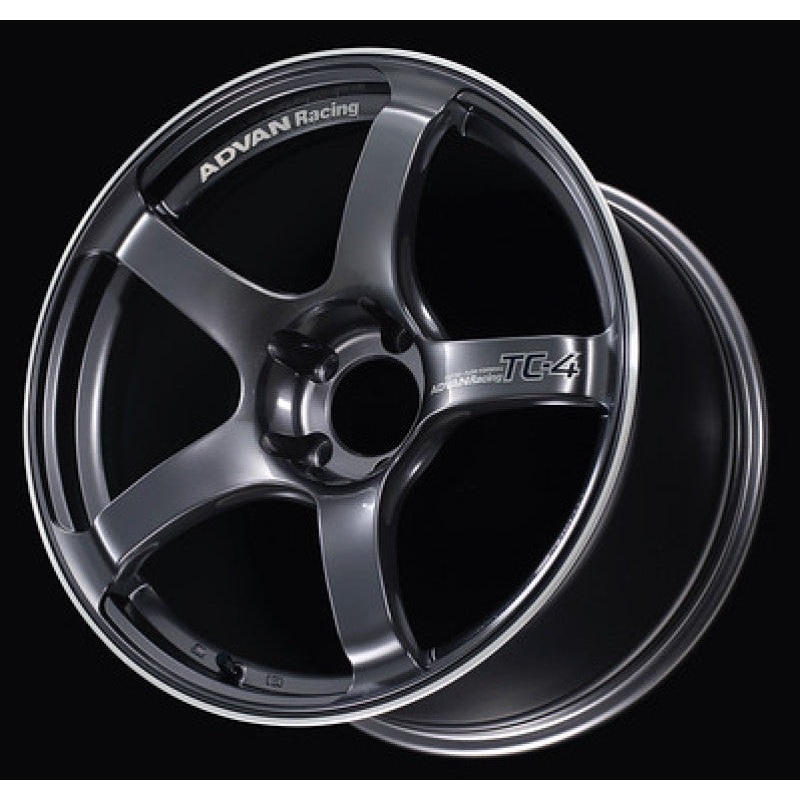 Advan TC4 17×9.0 +35 5-114.3 Racing Gunmetallic & Ring Wheel