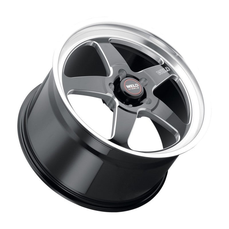 Weld S155 17×10 Ventura Drag 5×115 ET30 BS6.70 Gloss BLK MIL DIA 78.1