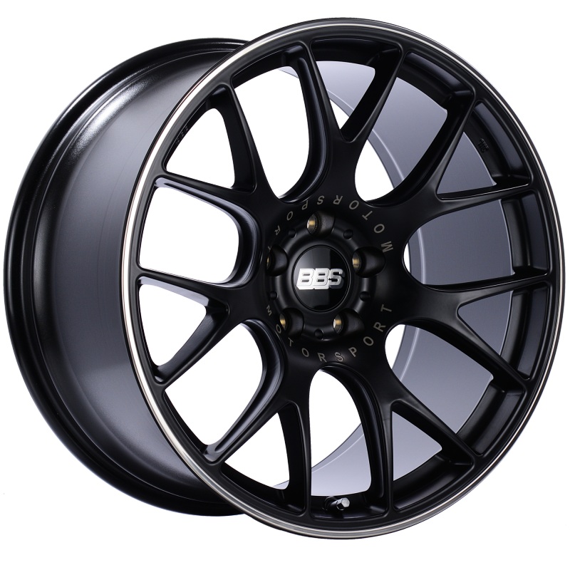 BBS CH-R 20×10.5 5×115 ET25 CB71.4 Satin Black Polished Rim Protector Wheel