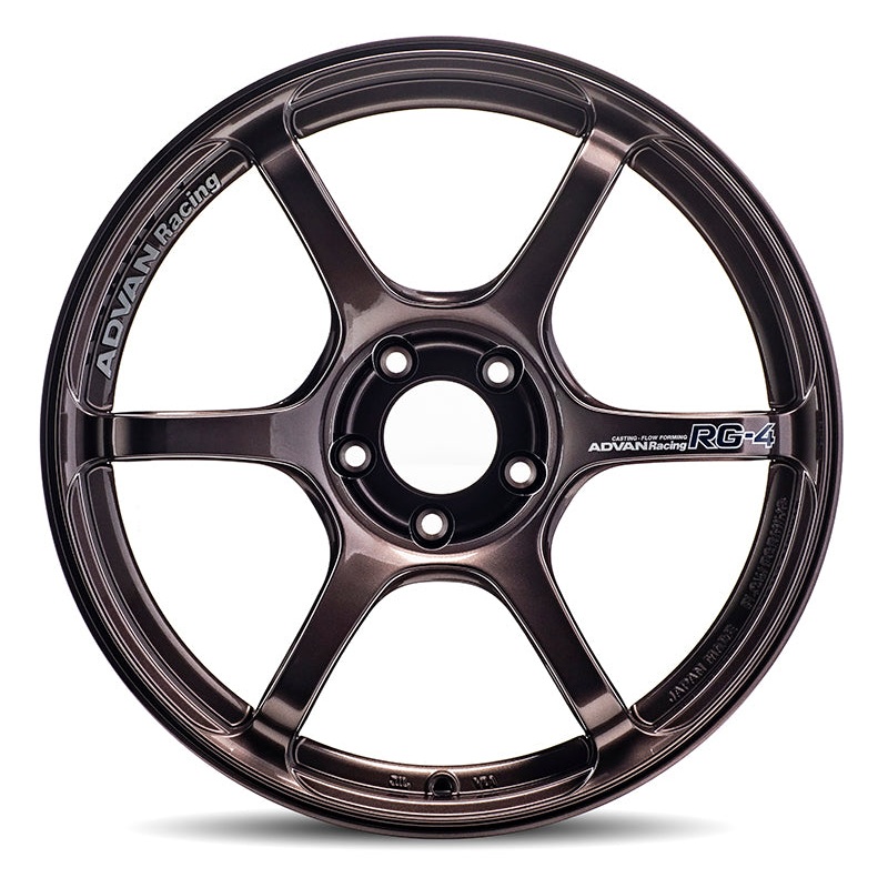 Advan RG-4 18×8.5 +44 5-114.3 Racing Copper Bronze Wheel