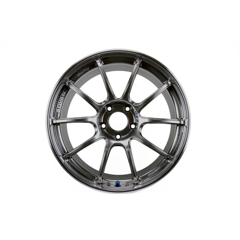 Advan RZII 18×9.5 +35 5-114.3 Racing Hyper Black Wheel