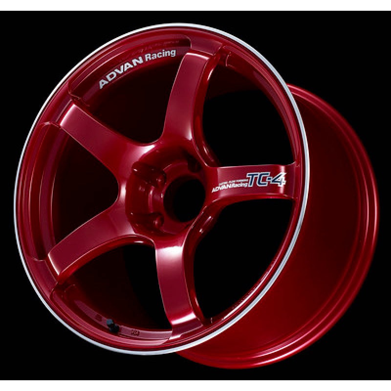 Advan TC4 18×9.5 +38 5-120 Racing Candy Red Wheel *Min Order Qty of 20*