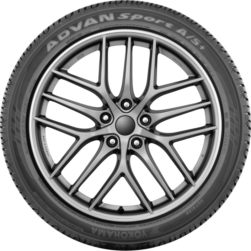 Yokohama Advan Sport A/S+ Tire – 205/50R17 93W