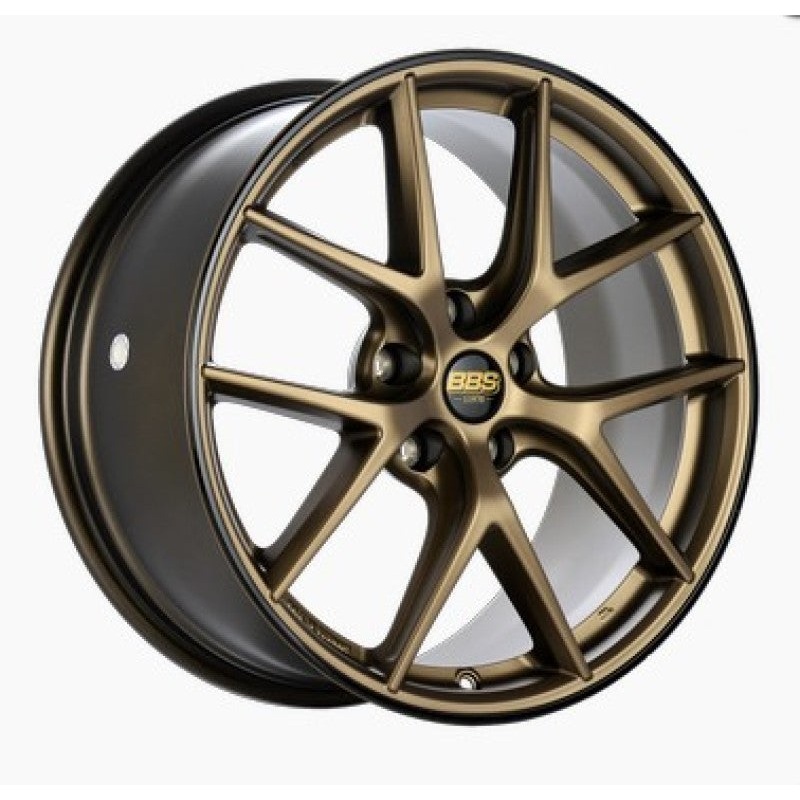 BBS CI-R 19×9.5 5×120 ET40 Bronze Polished Rim Protector Wheel -82mm PFS/Clip Required