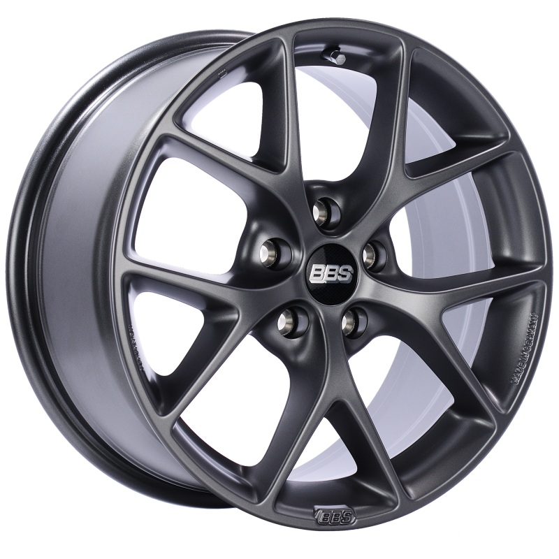 BBS SR 17×8 5×112 ET42 Satin Grey Wheel -82mm PFS/Clip Required