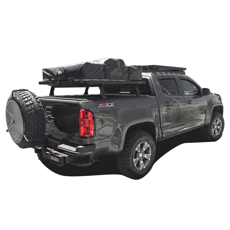 Front Runner Slimline II Load Bed Rack Kit for Chevy Colorado – Roll Top 5.1 (2015+)