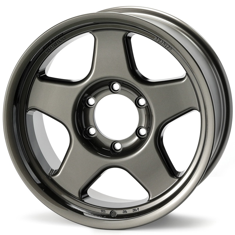 BRADLEY V 18″ Wheels 5×150 18×8.5J+50 Gunmetallic