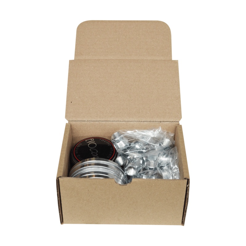 EVO Corse Wheel Centre Cap & Fitting Kit for Toyota (Per Wheel) – M14x1.50 5 per Wheel (Land Cruiser 100/200) Black