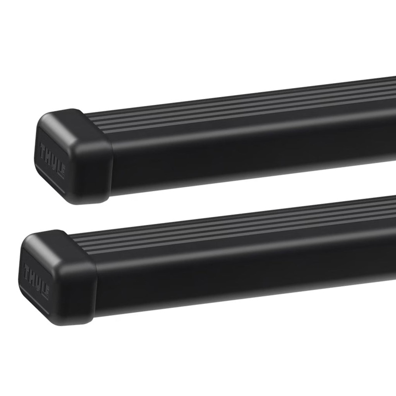 Thule SquareBar Evo Load Bar Kit for Suzuki Jimny (1998+) with OEM Roof Rails