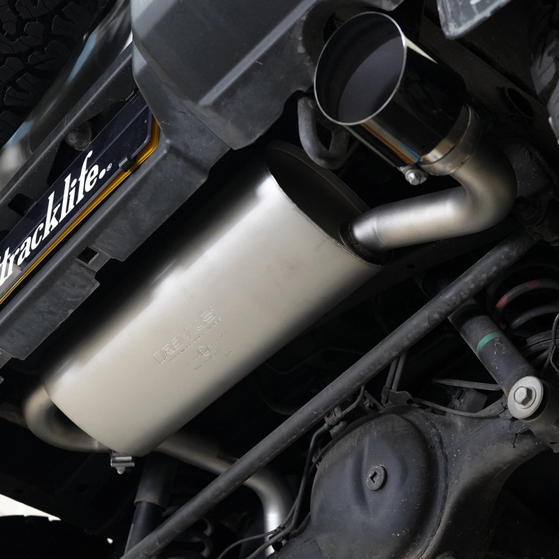 REMUS Exhaust for Suzuki Jimny JB74 (2018+) Regular (EC-approved) Chrome – 102mm Slash Cut