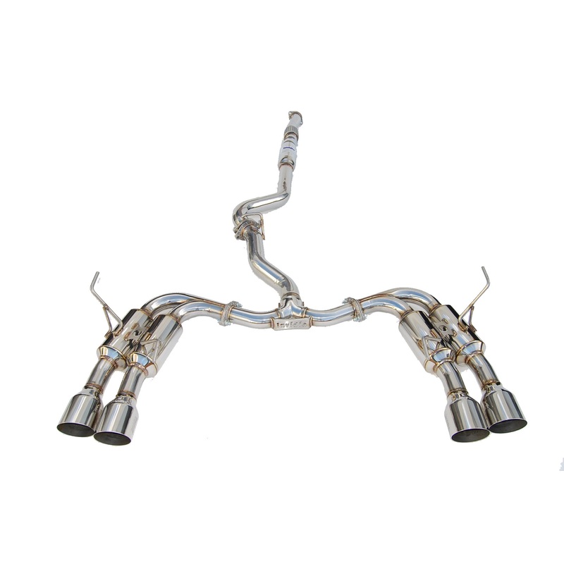 Invidia 2022+ Subaru WRX Gemini R400 with Stainless Steel Tips Catback Exhaust