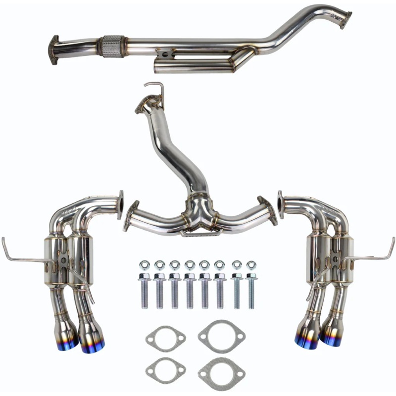 Invidia 2022+ Subaru WRX Gemini R400 with Titanium Tips Catback Exhaust