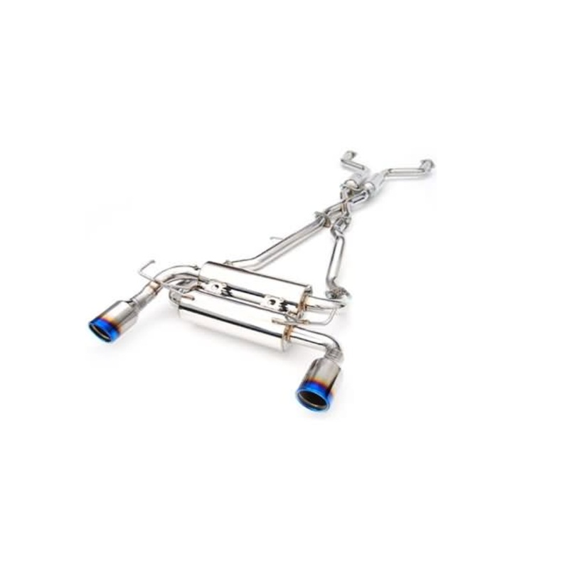 Invidia Gemini Rolled Ti Burnt Tip Catback Exhaust For 2003-2009 350Z
