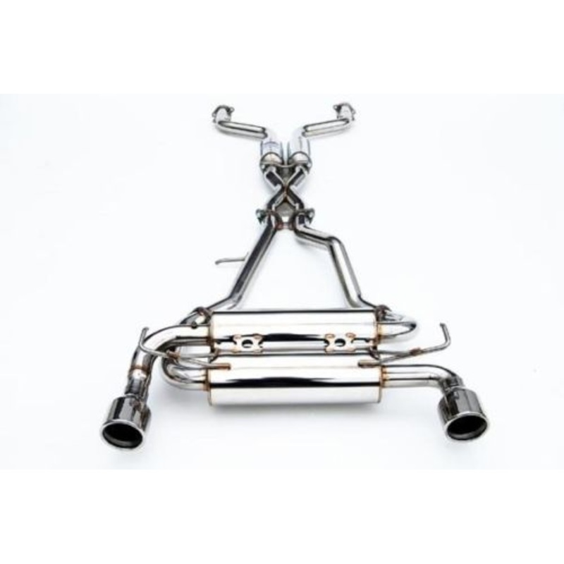 Invidia Gemini SS Rolled Tip Catback Exhaust For 2003-2009 350Z
