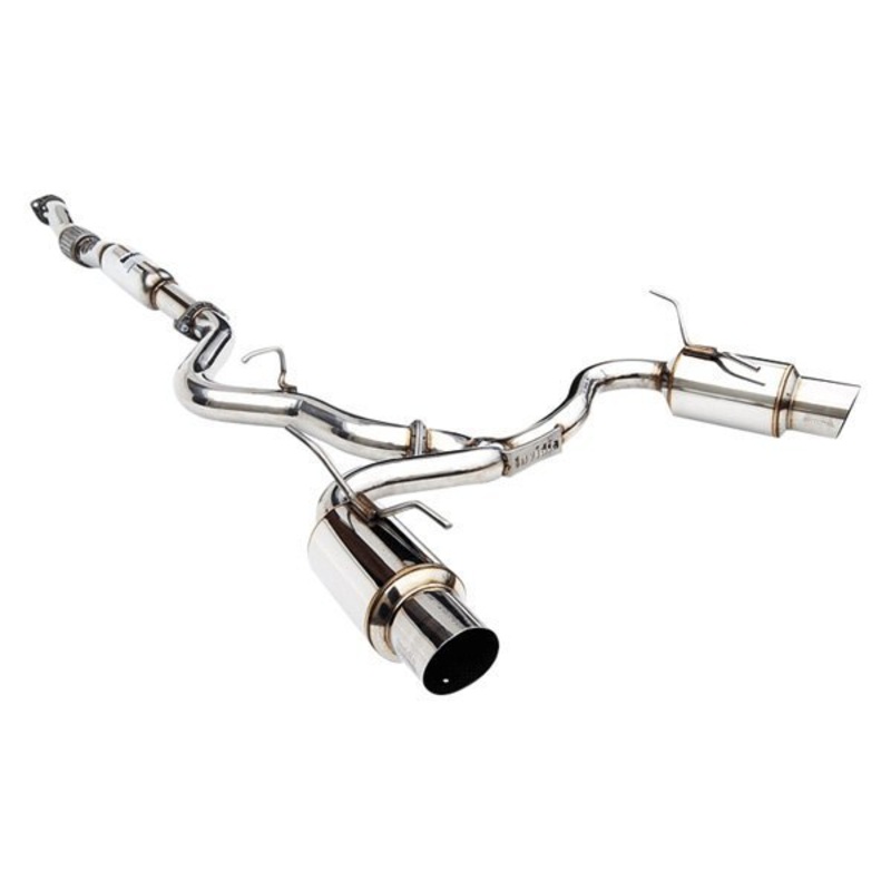 Invidia N1 Catback Exhaust For 08-14 Subaru STI Hatchback / 11-14 WRX Hatchback