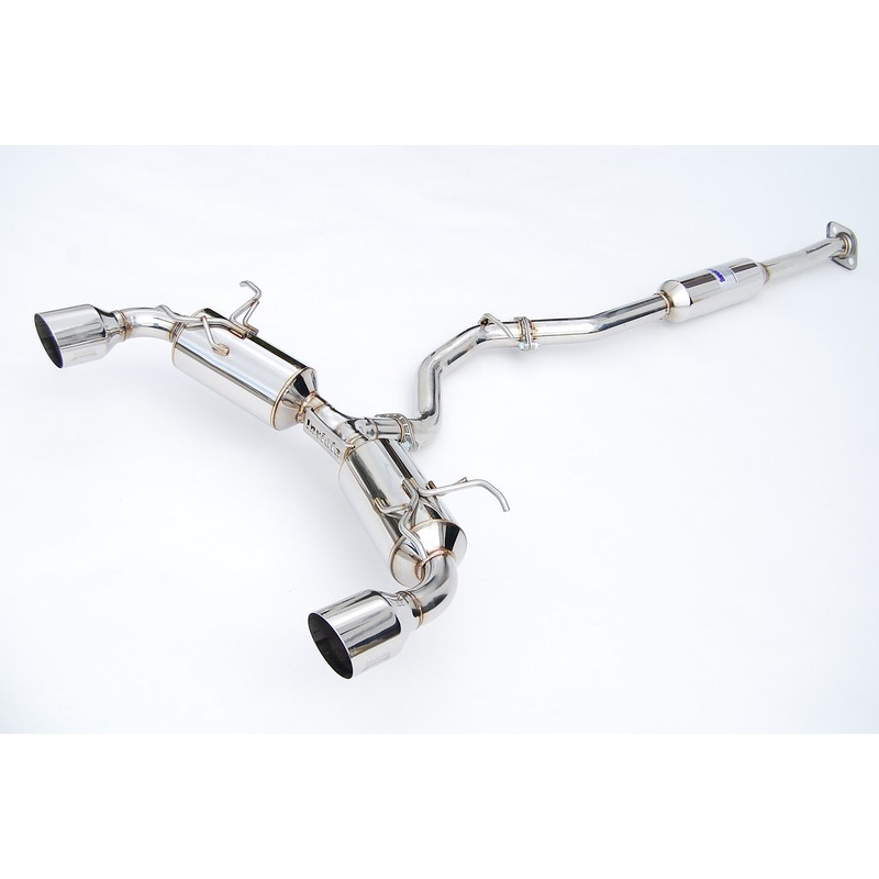 Invidia N2 Dual Stainless Steel Tip Catback Exhaust For 2013+ BRZ/FR-S/86