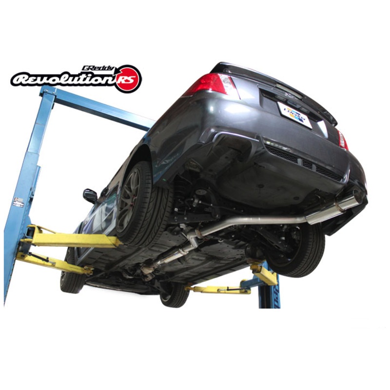 Greddy 76mm Single Side Cat-Back Revolution RS Exhaust For 2011-2014 Subaru WRX/STI Sedan
